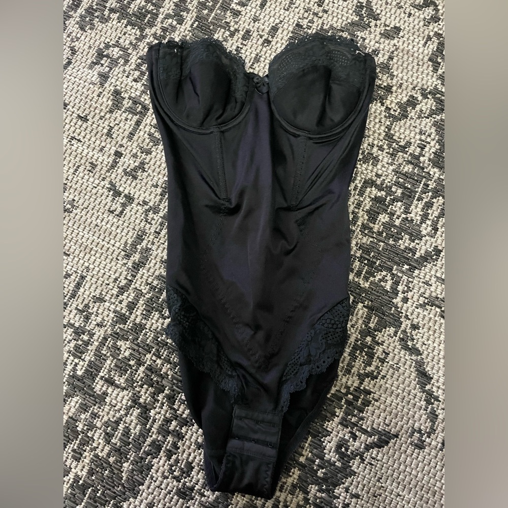VINTAGE Flexees 5869 Body Shaper Corset All in One Piece 36A Lingerie Bodysuit